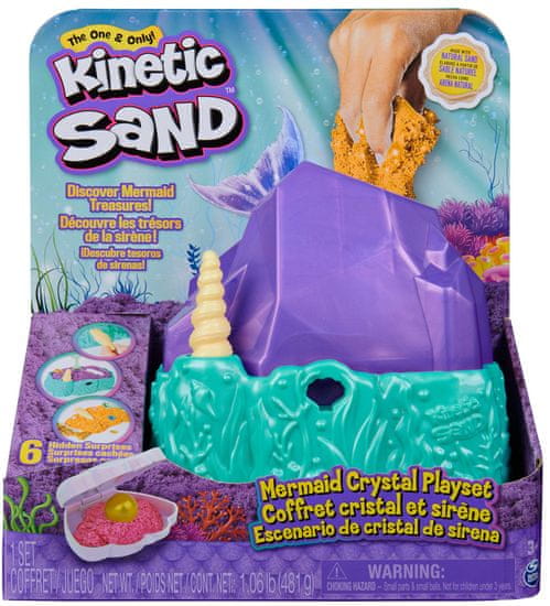 Kinetic Sand Koralový útes veľká hracia sada