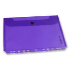 Zakladacia obálka FolderMate PopGear A4, závesná, fialová, A4