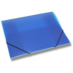 3chlopňové dosky FolderMate Color Office A4, modré