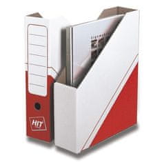HIT Magazin box Office - archivačný box 75 mm, červený