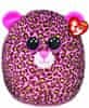 Tie Squish-a-Boos LAINEY - ružový leopard 22 cm