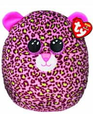 TY Tie Squish-a-Boos LAINEY - ružový leopard 22 cm