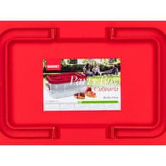 Banquet Party box CULINARIA 40 x 28 x 17,8 cm, červené veko, súprava 4 ks