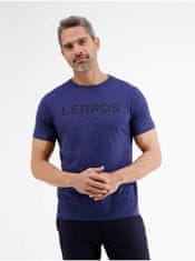 Lerros Tričká s krátkym rukávom pre mužov LERROS - tmavomodrá S