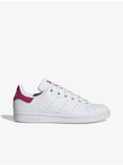 Adidas Biele dievčenské tenisky adidas Originals Stan Smith 36 1/2