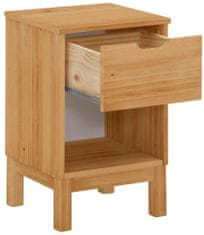 Danish Style Nočný stolík Peige, 59 cm, borovica