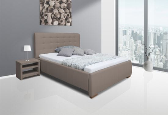 We-Tec Manželská posteľ ADELA 1, 180x200 cm s úložným priestorom