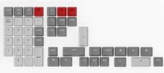 Keychron Vyměnitelné klávesy Double Shot ABS Full Set, Keycap Set Light Grey 