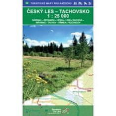Český les,Tachovsko 1:25 000/ 55 Turistické mapy pro každéh