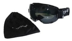 ACRAsport Lyžiarske okuliare, veľké šošovky B298 - čierne
