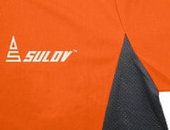 Sulov Pánske bežecké triko RUNFIT, oranžové Veľkosť: L Oblečenie veľkosť: L