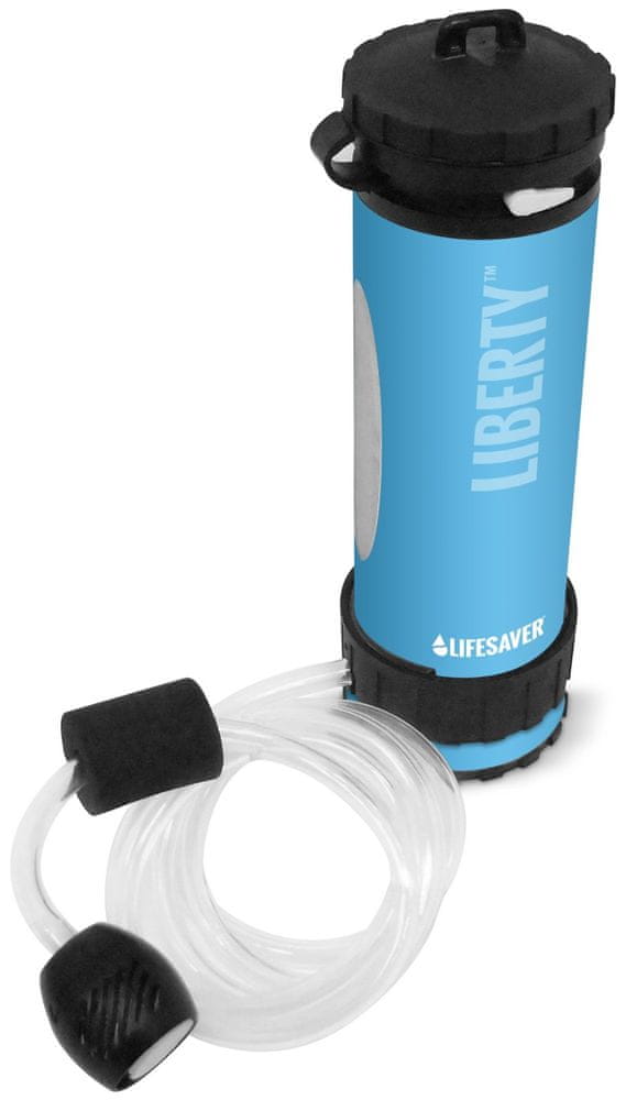 LifeSaver filtračná fľaša Liberty, modrá