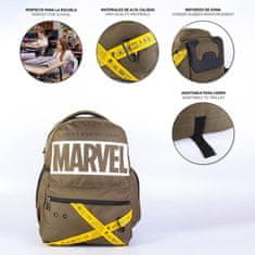 Cerda Školský batoh Marvel Heroes ergonomický 44cm hnědý