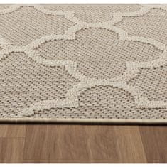 Ayyildiz AKCIA: 80x150 cm Kusový koberec Patara 4951 Beige – na von aj na doma 80x150