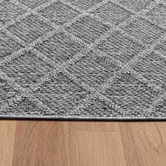 Ayyildiz Kusový koberec Patara 4953 Grey – na von aj na doma 80x150