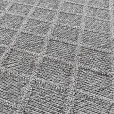 Ayyildiz AKCIA: 200x290 cm Kusový koberec Patara 4953 Grey – na von aj na doma 200x290