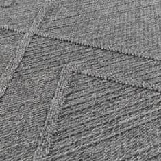 Ayyildiz Kusový koberec Patara 4954 Grey – na von aj na doma 80x150