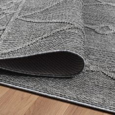 Ayyildiz Kusový koberec Patara 4955 Grey – na von aj na doma 80x150