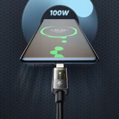 Mcdodo Vysokorýchlostný kábel Prism USB-C 100W 1,8 m McDodo CA-3151