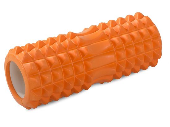 Masážny fitness valec ROLLER YOGA 32x13 cm, oranžová F-220-OR