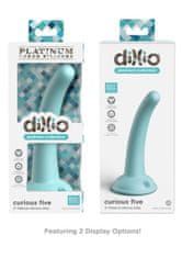 Pipedream Dillio Platinum Curious Five 5" green silikónové dildo