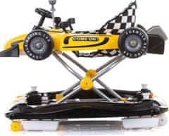 Chipolino Chodítko interaktívne Car Racer 4v1 Yellow