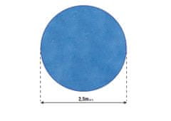 BazenyShop Solárna plachta modrá na bazén s priemerom 2,5m