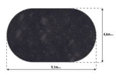 BazenyShop Solárna plachta čierna na bazén 4,6 x 9,1m