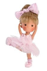 Llorens 52614 MISS MINIS BALLET bábika s celovinylovým telom 26 cm