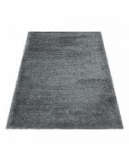 Ayyildiz AKCIA: 140x200 cm Kusový koberec Fluffy Shaggy 3500 light grey 140x200