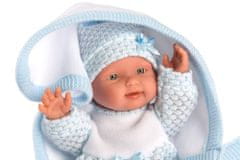 Llorens 26309 NEW BORN CHLAPČEK realistická bábika bábätko s celovinylovým telom 26 cm