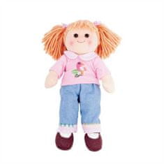 Bigjigs Toys Látková bábika Molly 38 cm