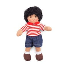 Bigjigs Toys Látková bábika Otis 28 cm