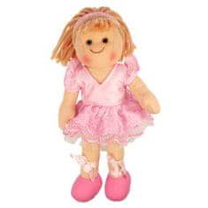 Bigjigs Toys látková bábika Lily 25 cm