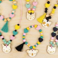 Petitcollage PetitCollage Kit pre šperky Výroba "Očarujúce zvieratá"