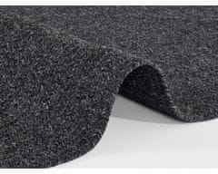NORTHRUGS Kusový koberec Braided 105550 Dark Grey – na von aj na doma 80x150