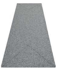 NORTHRUGS Kusový koberec Braided 105551 Light Grey – na von aj na doma 80x150