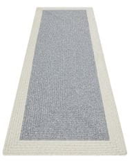 NORTHRUGS Kusový koberec Braided 105555 Grey Creme – na von aj na doma 80x150