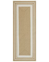 NORTHRUGS Kusový koberec Braided 105556 Creme Beige – na von aj na doma 80x150