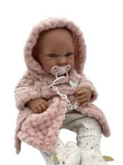Antonio Juan Realistické miminko holčička Lea v župánku