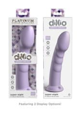 Pipedream Dillio Platinum Super Eight 8" purple silikónové dildo