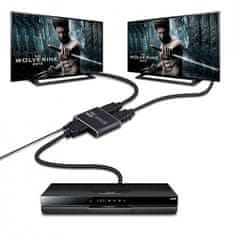 Northix 1x2 HDMI rozbočovač - 3D / 1080p / 4K 