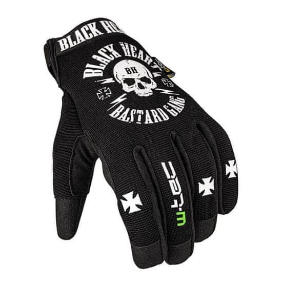 Black Heart Moto rukavice W-TEC Black Heart Radegester Farba čierna, Veľkosť 3XL