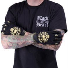Black Heart Moto rukavice Restarter Farba čierna, Veľkosť XXL