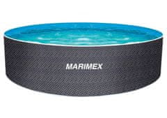 Marimex Bazén Orlando Premium DL 4,6 x 1,22 m, motív Ratan bez filtrácie