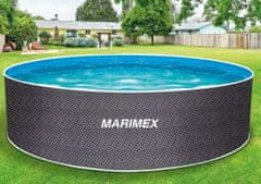 Marimex Bazén Orlando Premium DL 4,6 x 1,22 m, motív Ratan bez filtrácie