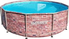 Marimex Bazén Florida 3,66 x 0,99 m - dekor TEHLA, bez filtrácie