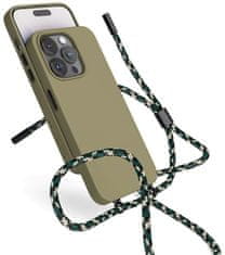 EPICO Silicone Necklace Case iPhone 13 / 14 (6,1") 69210101500001 - zelená
