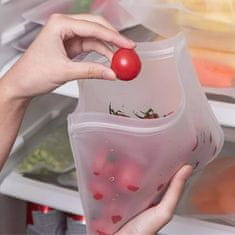 Northix Uzatvárateľné plastové vrecko na skladovanie potravín 