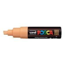 Uni-ball POSCA akrylový popisovač - svetlo oranžový 8 mm